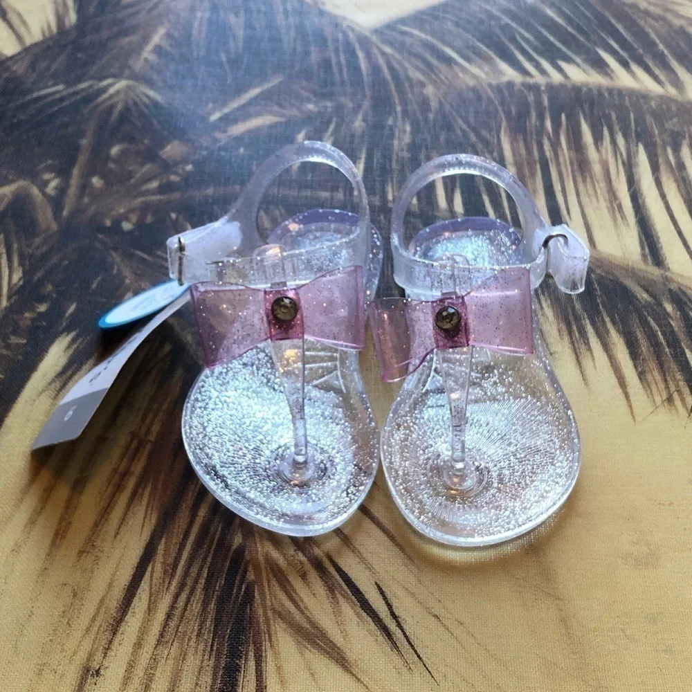 🆕 Carter’s Selena sparkly bow clear j…